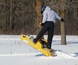 Gas Powered Snowboard