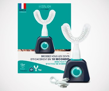 Y-Brush 10-Second Electric Toothbrush Y-Brush 10-Second Electric Toothbrush