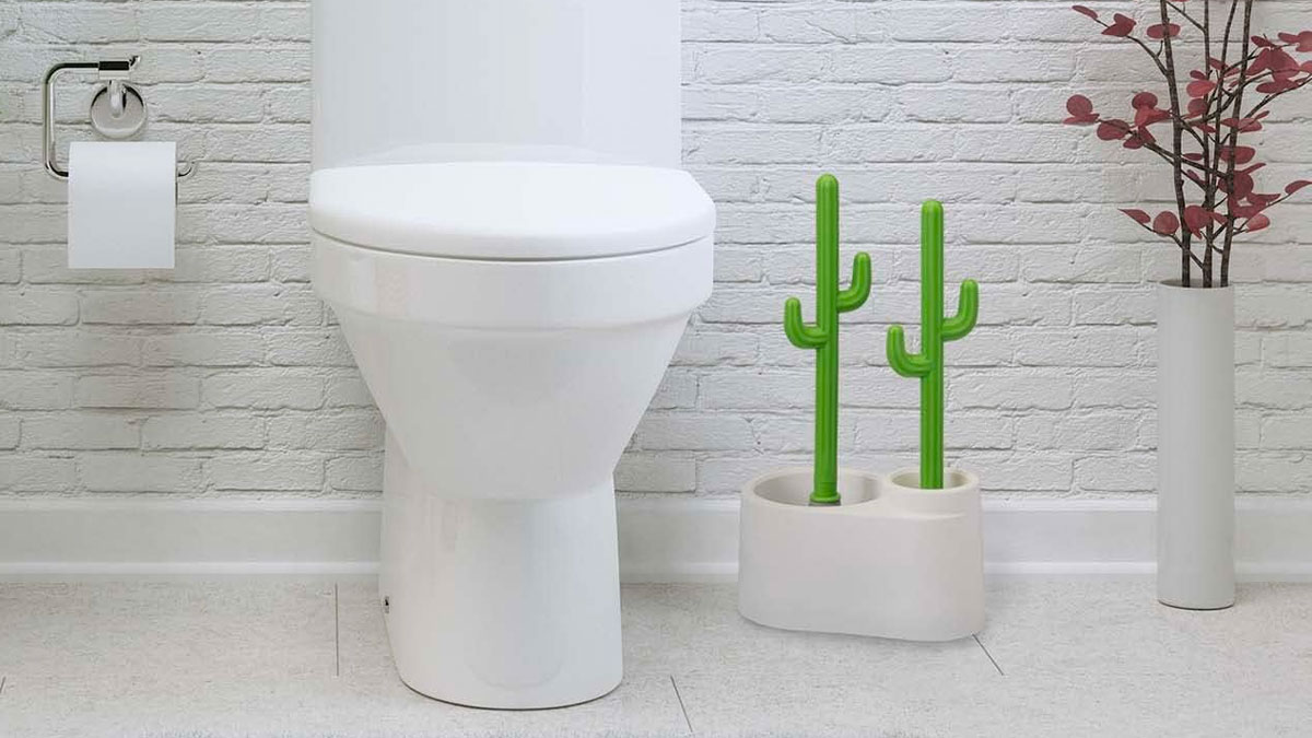 Cactus Toilet Plunger & Brush Set Cactus Toilet Plunger & Brush Set