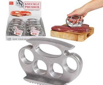 Brass Knuckle Meat Pounder
