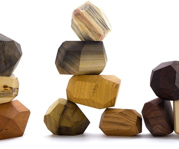 Tumi Ishi Wood Rock Balancing Blocks Tumi Ishi Wood Rock Balancing Blocks
