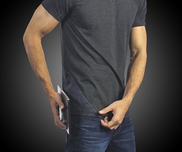 Phone-Cleaning Microfiber T-Shirts Phone-Cleaning Microfiber T-Shirts
