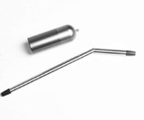 Collapsible, Reusable Straw With Cleaner & Case