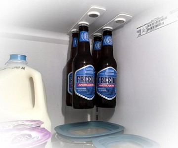 bottleLoft Magnetic Fridge Storage