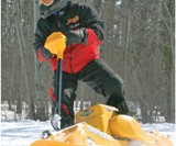 Gas Powered Snowboard