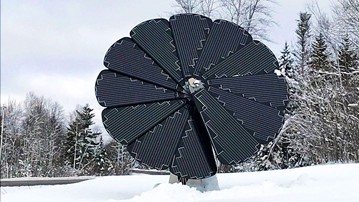 Smartflower Sculptural Solar Energy System