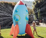 Inflatable Rocketship Sprinkler
