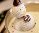 Carl the Drinking Chocolate Snowman