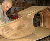 Custom Wood Vespa