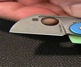 Spyderco Dog Tag Folding Knife