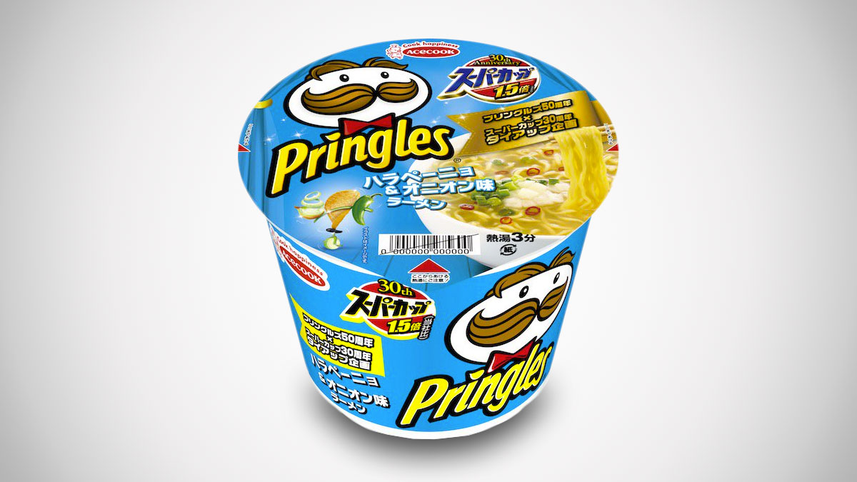 Pringles-Flavored Instant Ramen Noodles Pringles-Flavored Instant Ramen Noodles