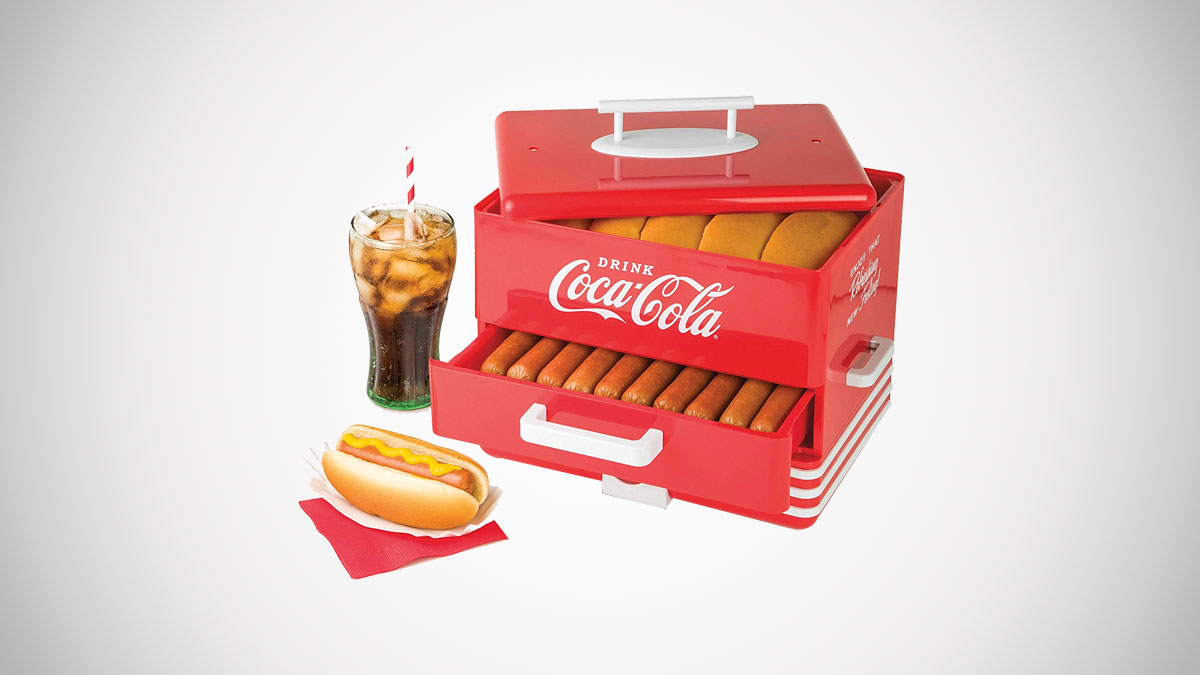 Coca-Cola Hot Dog Steamer & Bun Warmer Coca-Cola Hot Dog Steamer & Bun Warmer