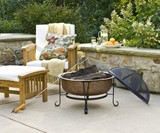 Vintage Copper Fire Pit