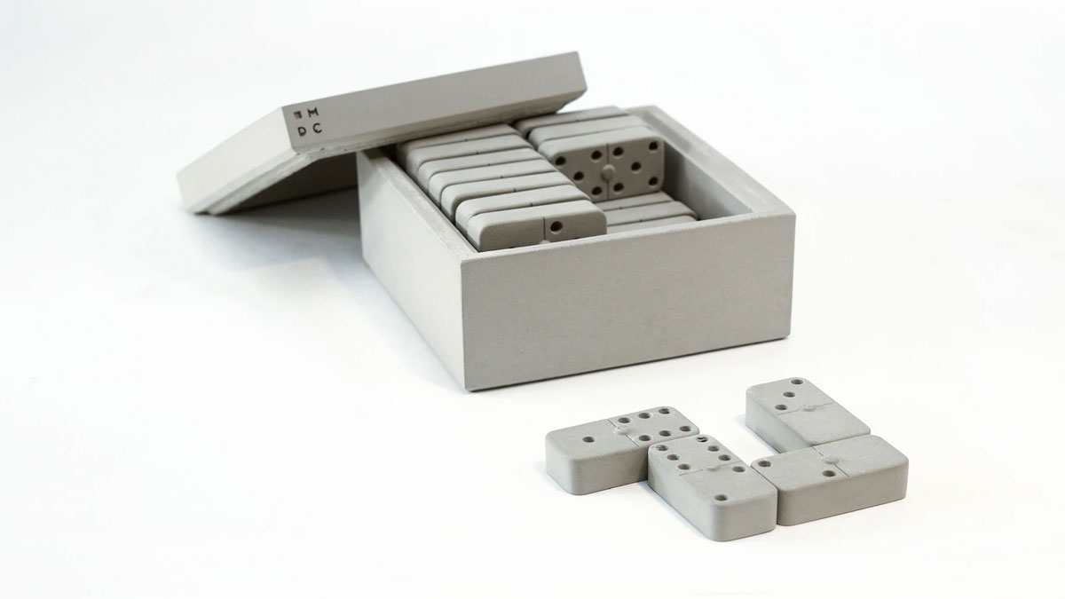 Juego de Domino - Concrete Dominoes Juego de Domino - Concrete Dominoes
