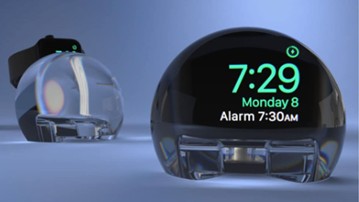 NightWatch Magnifying Clock Dock for Apple Watch NightWatch Magnifying Clock Dock for Apple Watch