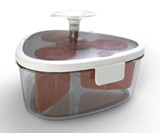 Self-Stirring Microwave Bowl