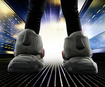 Giant Robot Slippers with Sound Giant Robot Slippers with Sound