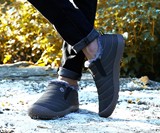 Fur-Lined Winter Slipper Boots