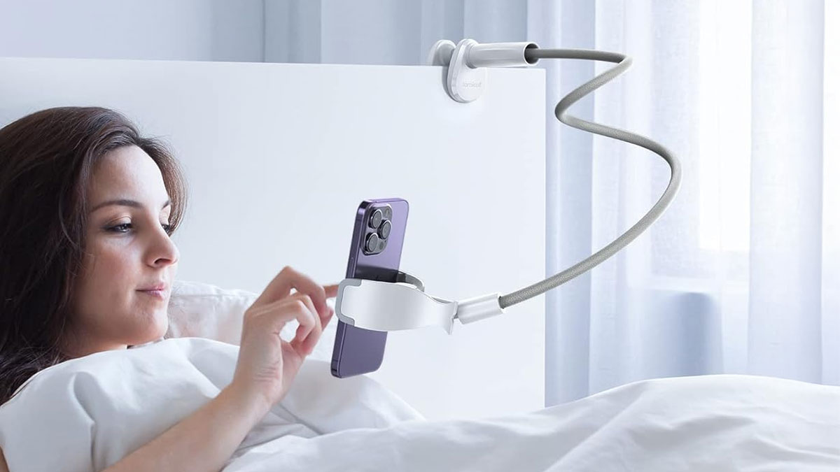 Gooseneck Hands-Free Phone Holder for Bed & Household Gooseneck Hands-Free Phone Holder for Bed & Household