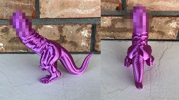 3D Printed Dickasaurus (NSFW) 3D Printed Dickasaurus (NSFW)