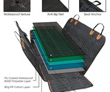 Dog Car Seat Hammock with Zipline