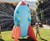 Inflatable Rocketship Sprinkler