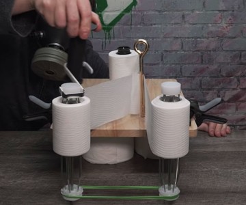 The Toilet Paper Splitter (Double Your Supply)