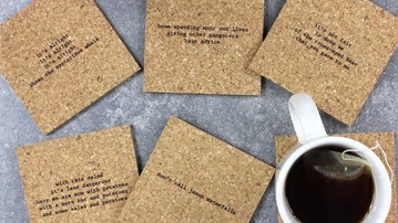 Mistaken Lyrics Coasters Mistaken Lyrics Coasters