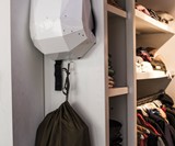 Solid Gray Hardshell Backpack