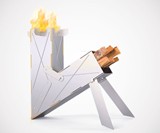 VIREstove - Foldable Wood Burning Rocket Stove