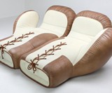Boxing Glove Sectional Sofa