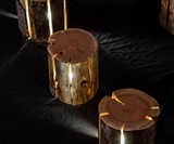 Real Cracked Log Lamp