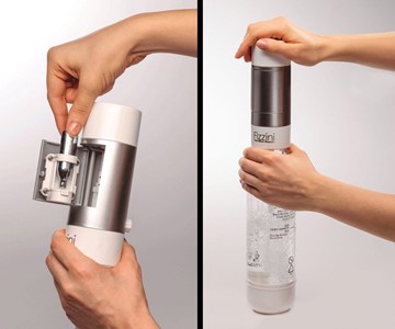 Fizzini Handheld Carbonated Soda Maker Fizzini Handheld Carbonated Soda Maker