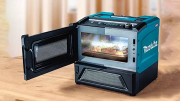 Makita Portable Cordless Microwave Makita Portable Cordless Microwave