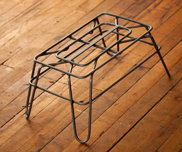 Puebco Minimalist Wire Step Stool Puebco Minimalist Wire Step Stool