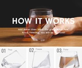 Half Ice Whiskey Glass