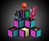 Q*Bert Desk Organizer