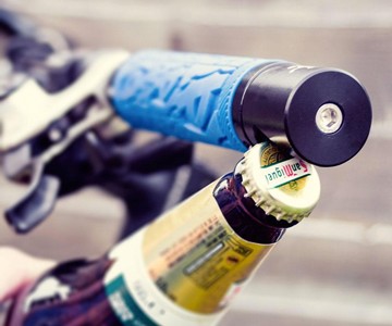 Pub-Nub Bike-Mounted Bottle Opener Pub-Nub Bike-Mounted Bottle Opener
