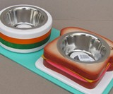 Food-Themed Pet Bowl Holders