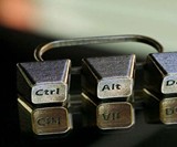 Control-Alt-Delete Knuckle Duster Ring