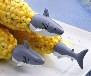 Shark Corn Holders Shark Corn Holders