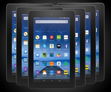 6-Pack of Amazon Fire Tablets 6-Pack of Amazon Fire Tablets