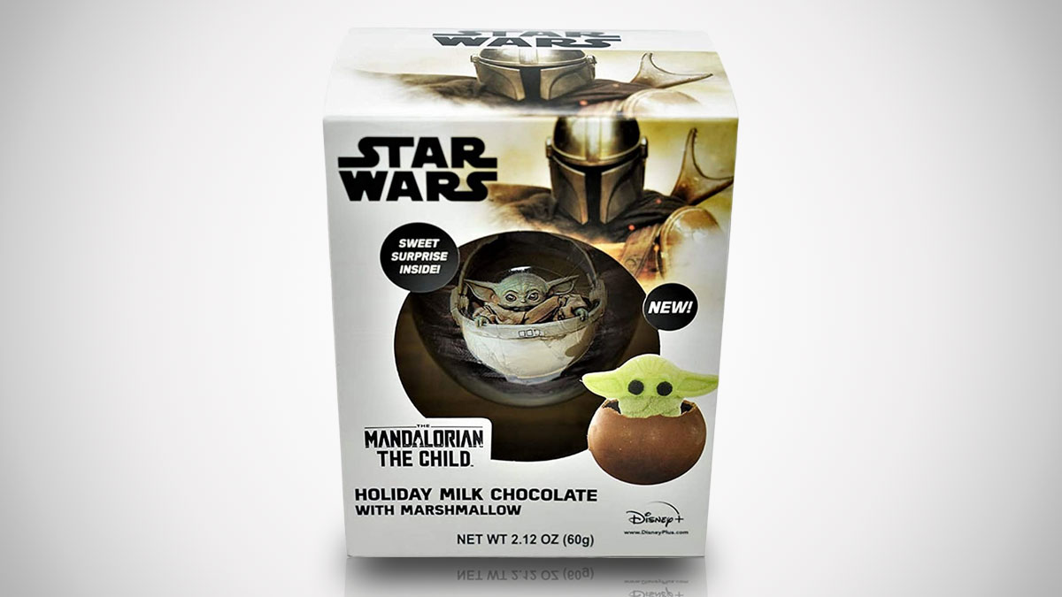 Baby Yoda Marshmallow-Stuffed Chocolate Ball Baby Yoda Marshmallow-Stuffed Chocolate Ball