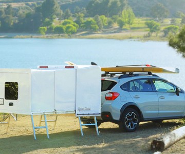 Hitch Hotel Expandable Wheel-less Trailer Hitch Hotel Expandable Wheel-less Trailer