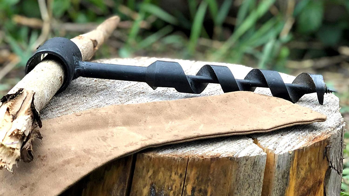 Bushcraft Survival 1" Scotch Eye Hand Auger Bushcraft Survival 1" Scotch Eye Hand Auger