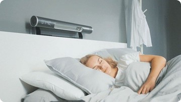 Haxson AirFan - Over-Bed Smart Fan Hybrid Haxson AirFan - Over-Bed Smart Fan Hybrid