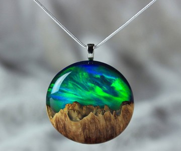 Aurora Borealis Necklace Aurora Borealis Necklace