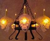 Skull Chandelier