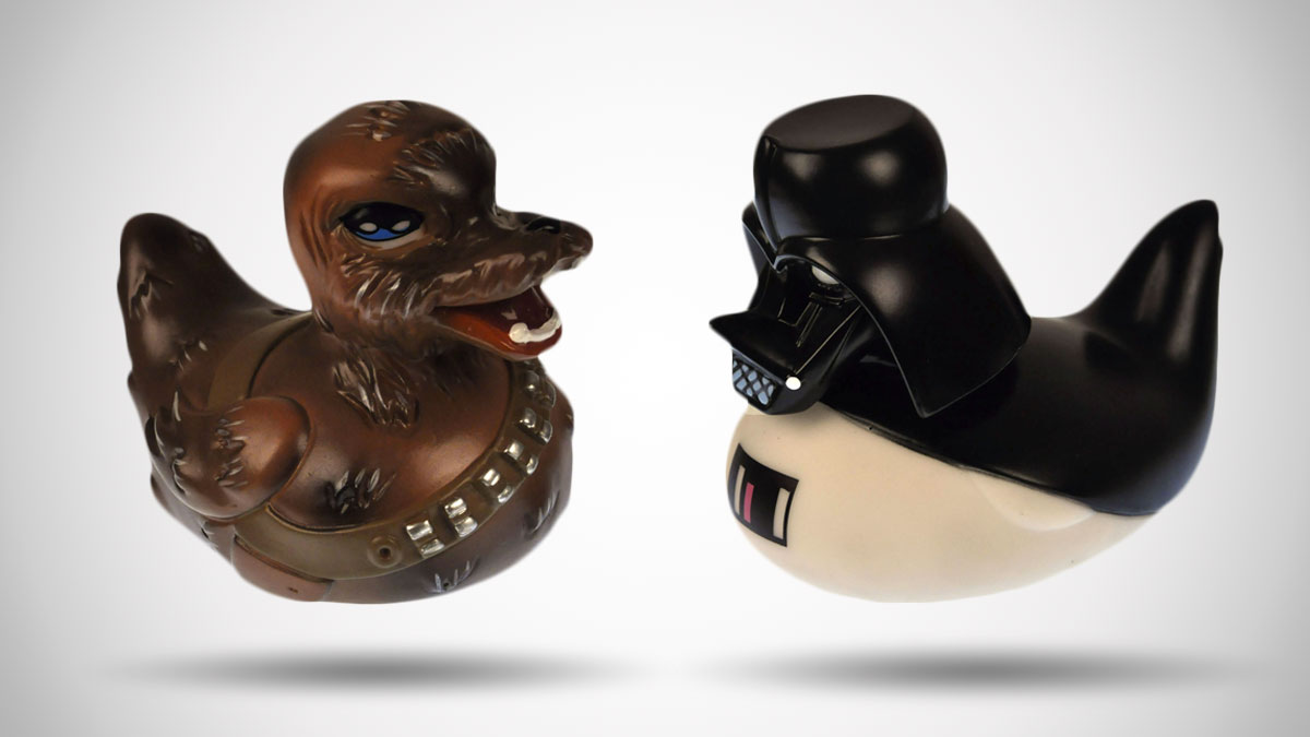 Light-Up Star Wars Rubber Ducks Light-Up Star Wars Rubber Ducks