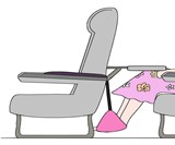 Portable Travel Footrest